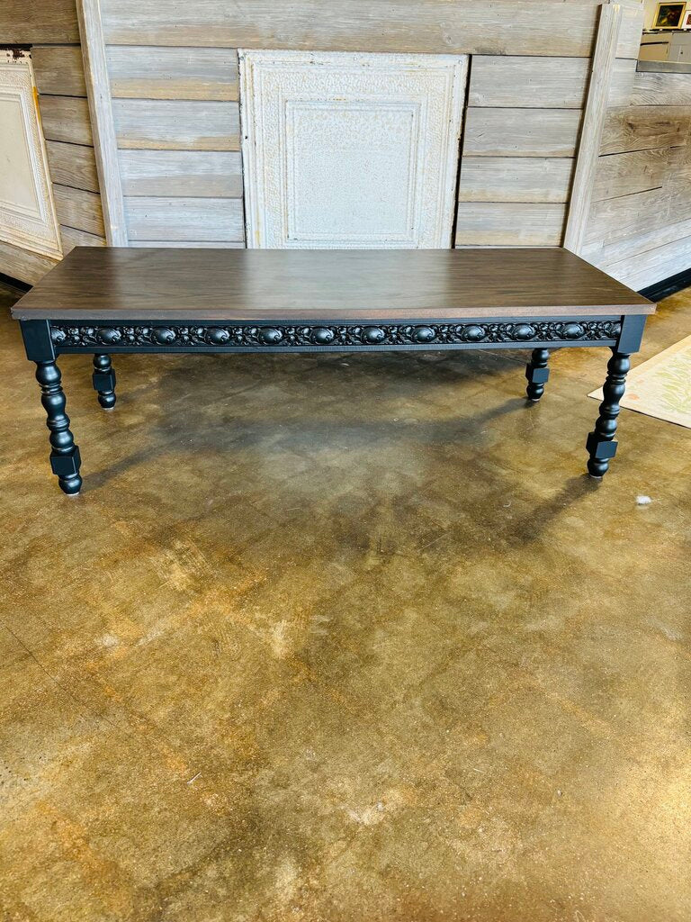 Painted Coffee Table 48 X 20 X 16