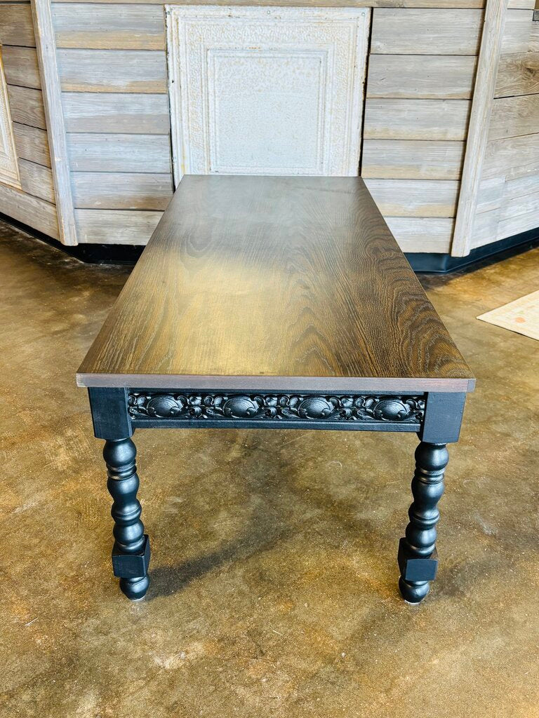 Painted Coffee Table 48 X 20 X 16