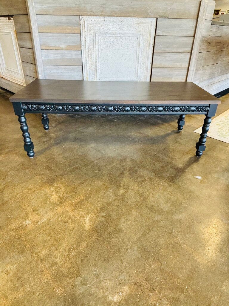 Painted Coffee Table 48 X 20 X 16