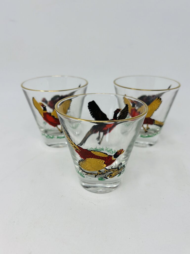Pheasant Hunting Shot Glasses 5 PC