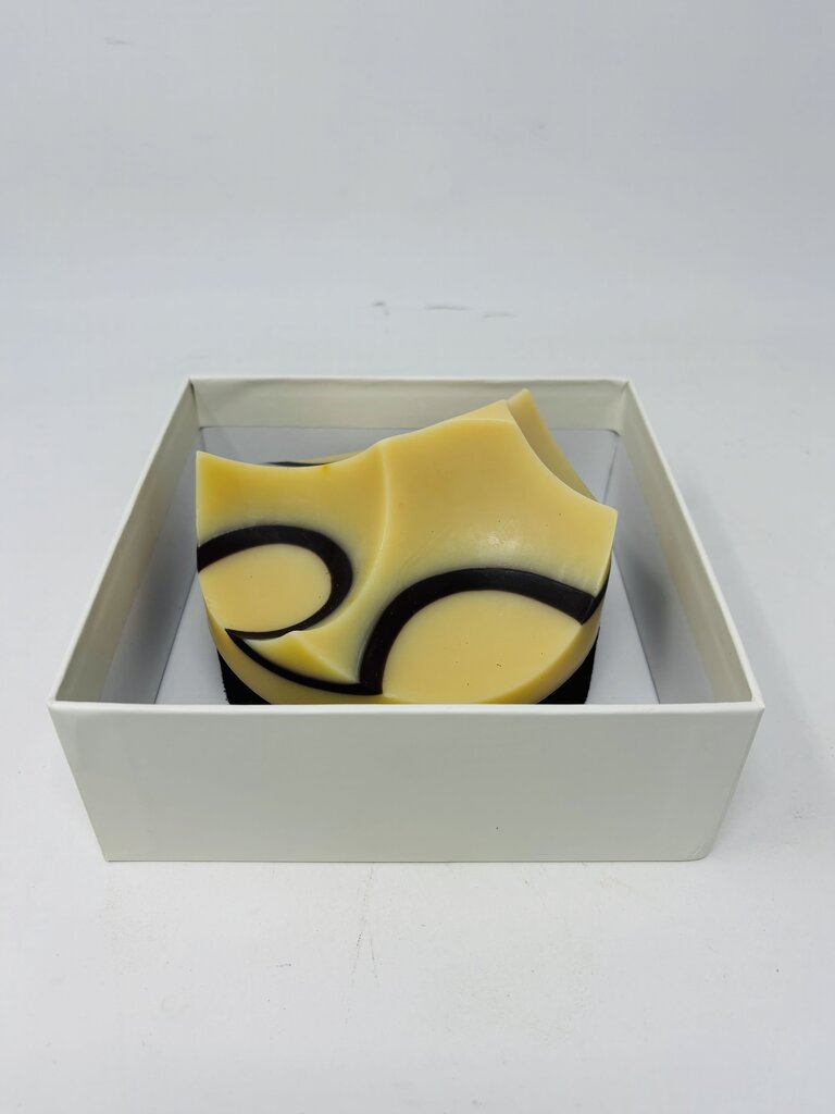 Cedar Sandalwood Soap with Plate