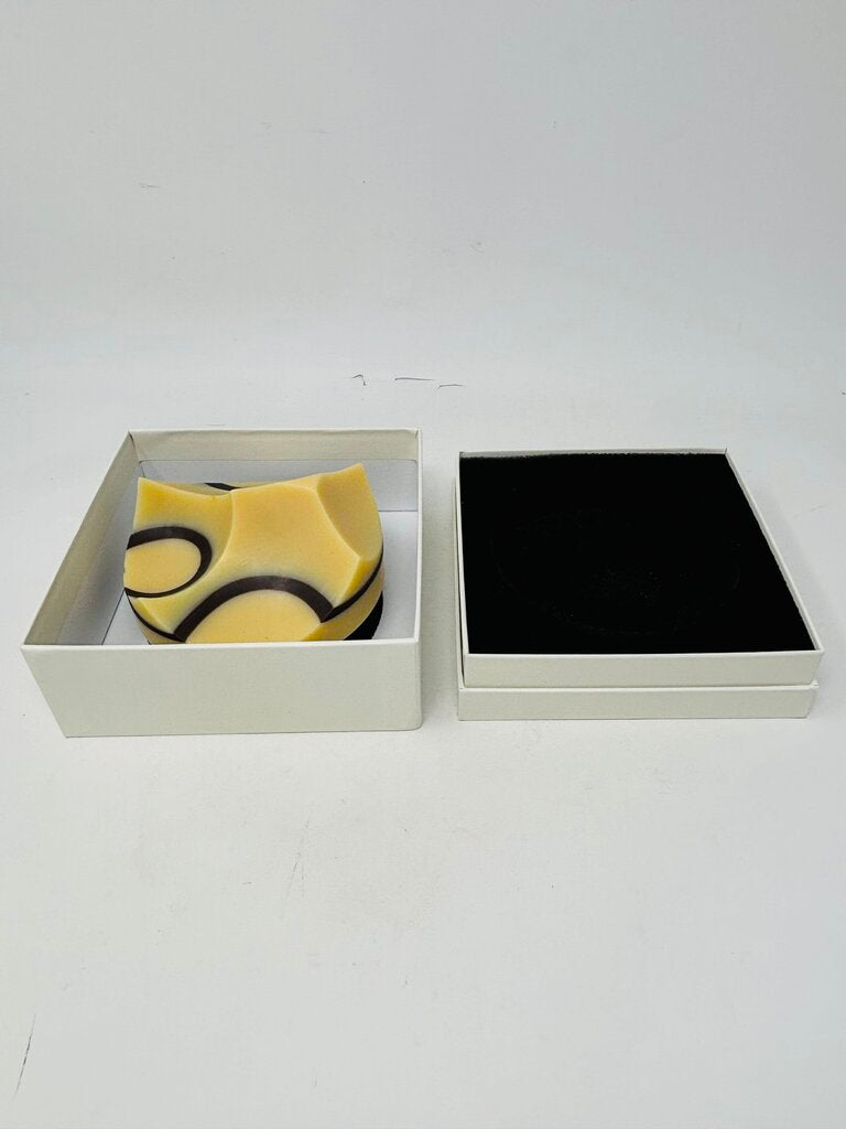 Cedar Sandalwood Soap with Plate