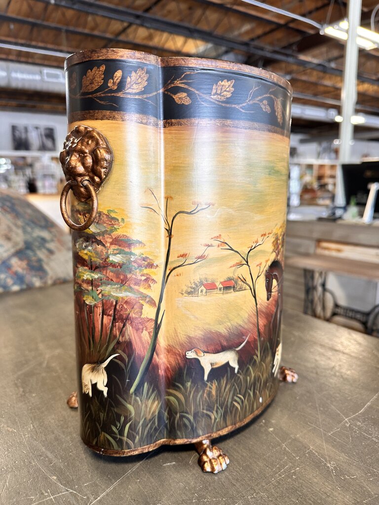 Fox Hunt Waste Can