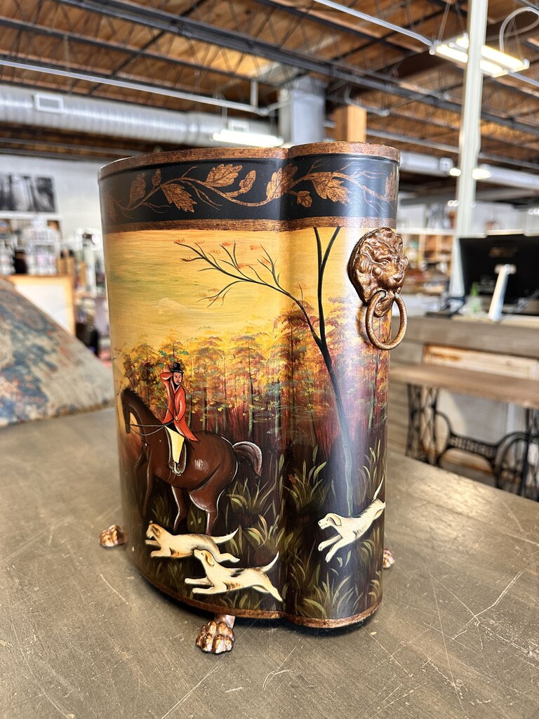 Fox Hunt Waste Can