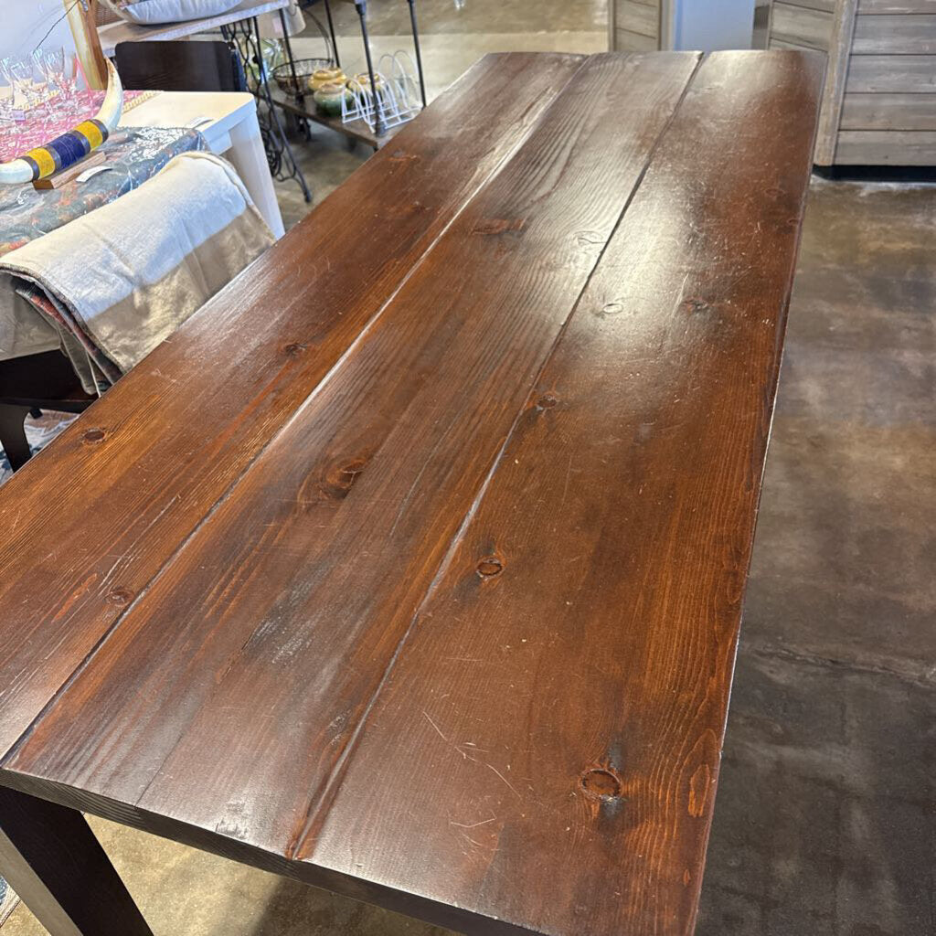 Wood Dining Table 84 X 34