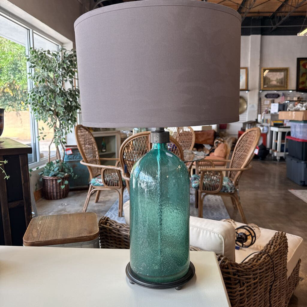 Blown Glass Table Lamp
