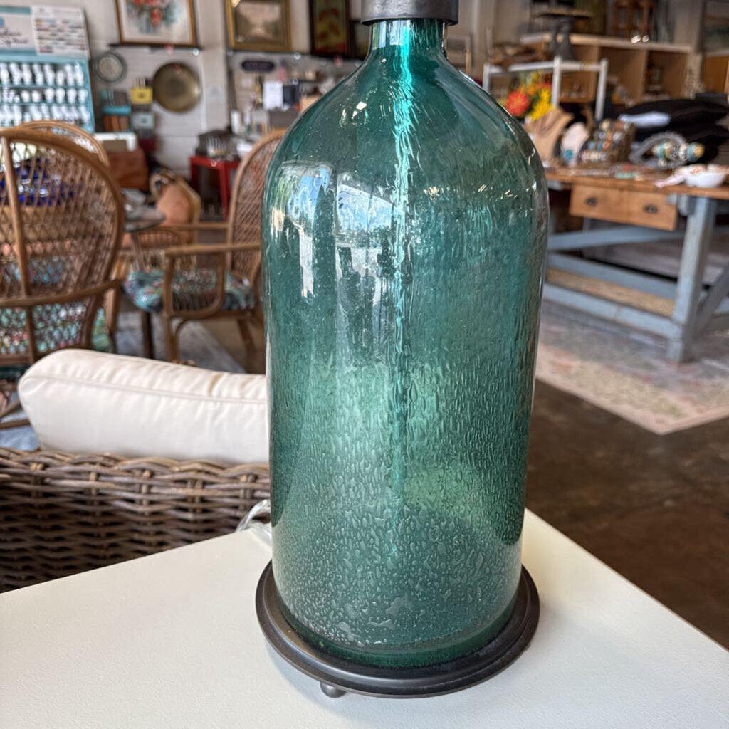 Blown Glass Table Lamp