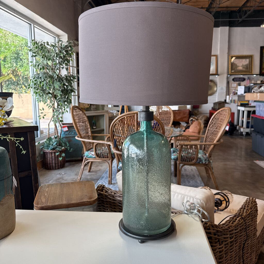 Blown Glass Table Lamp