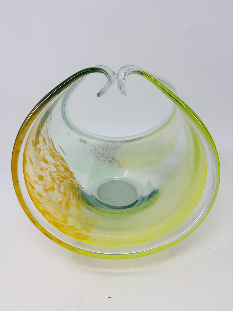 Rolled Glass Bowl