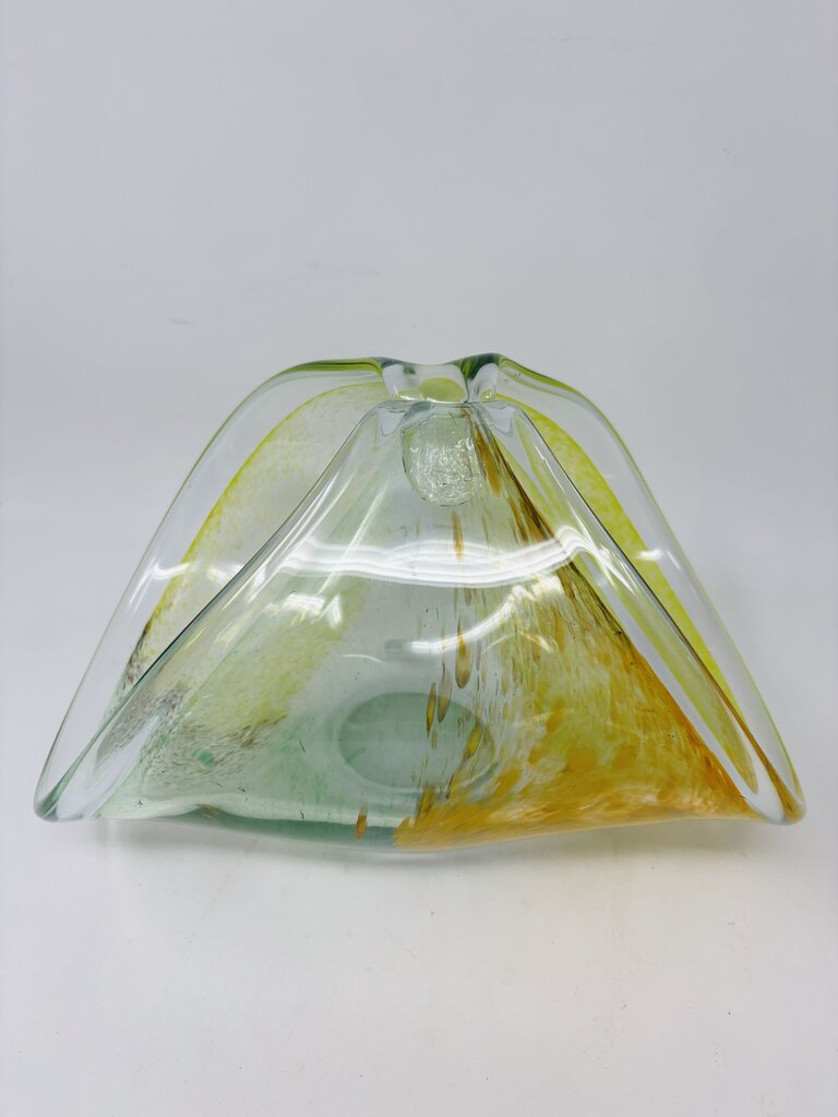 Rolled Glass Bowl