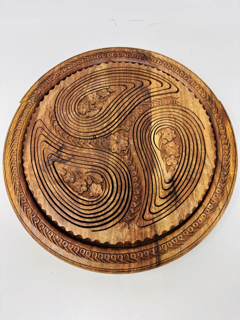 Collapsible Wood Basket