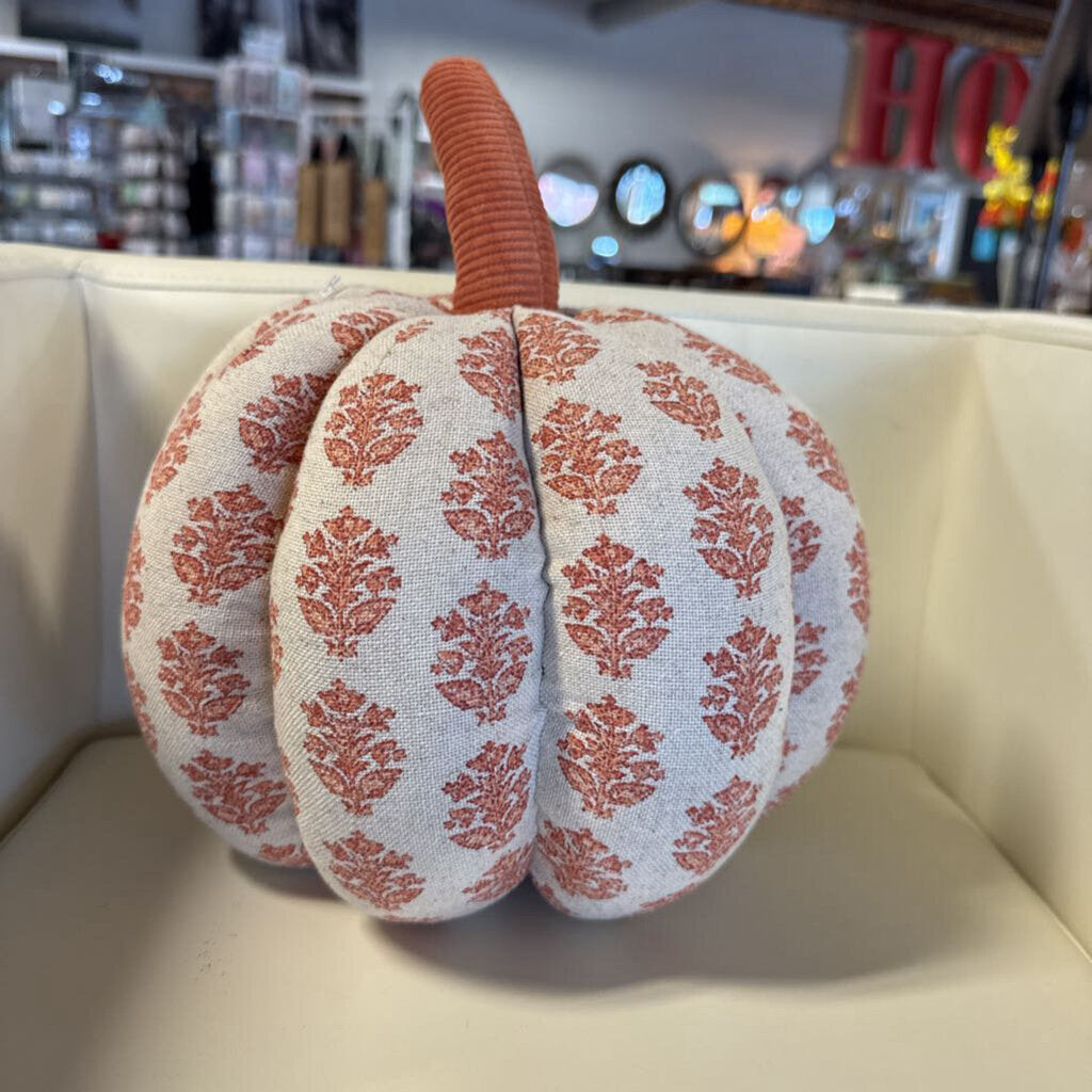 Block Print Pumpkin