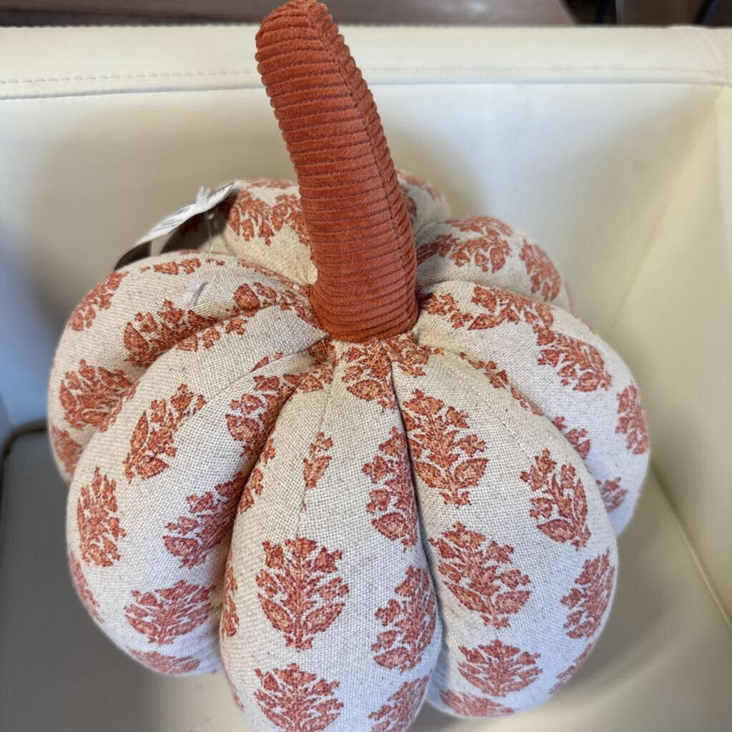 Block Print Pumpkin