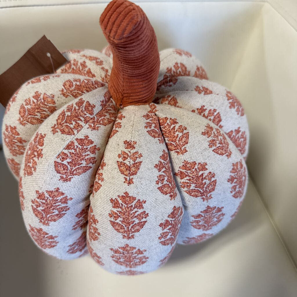 Block Print Pumpkin