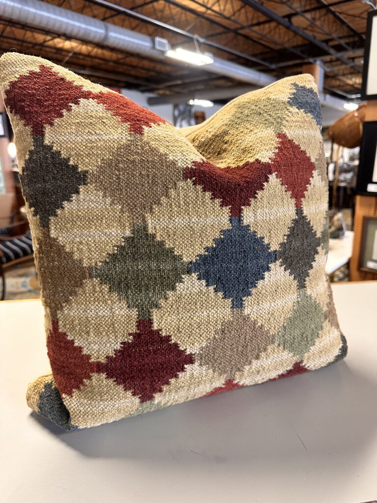Kilim Harlequin Pillow & Insert