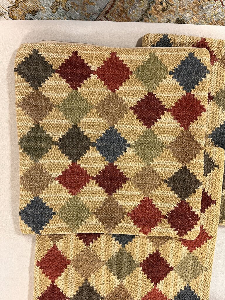 Wool Kilim Harlequin Cover