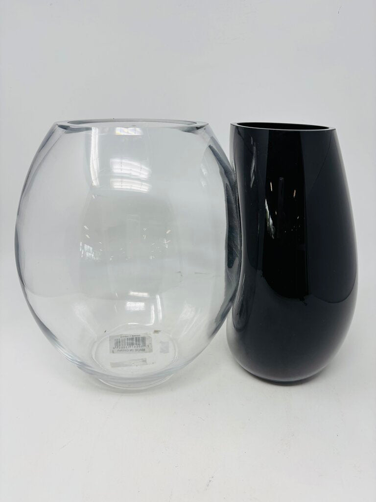 Fused Double Glass Vase