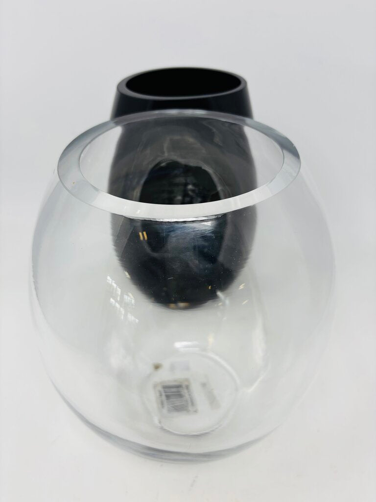 Fused Double Glass Vase