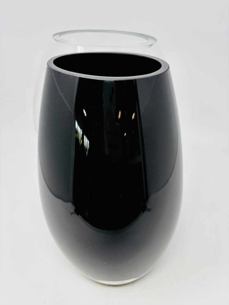 Fused Double Glass Vase