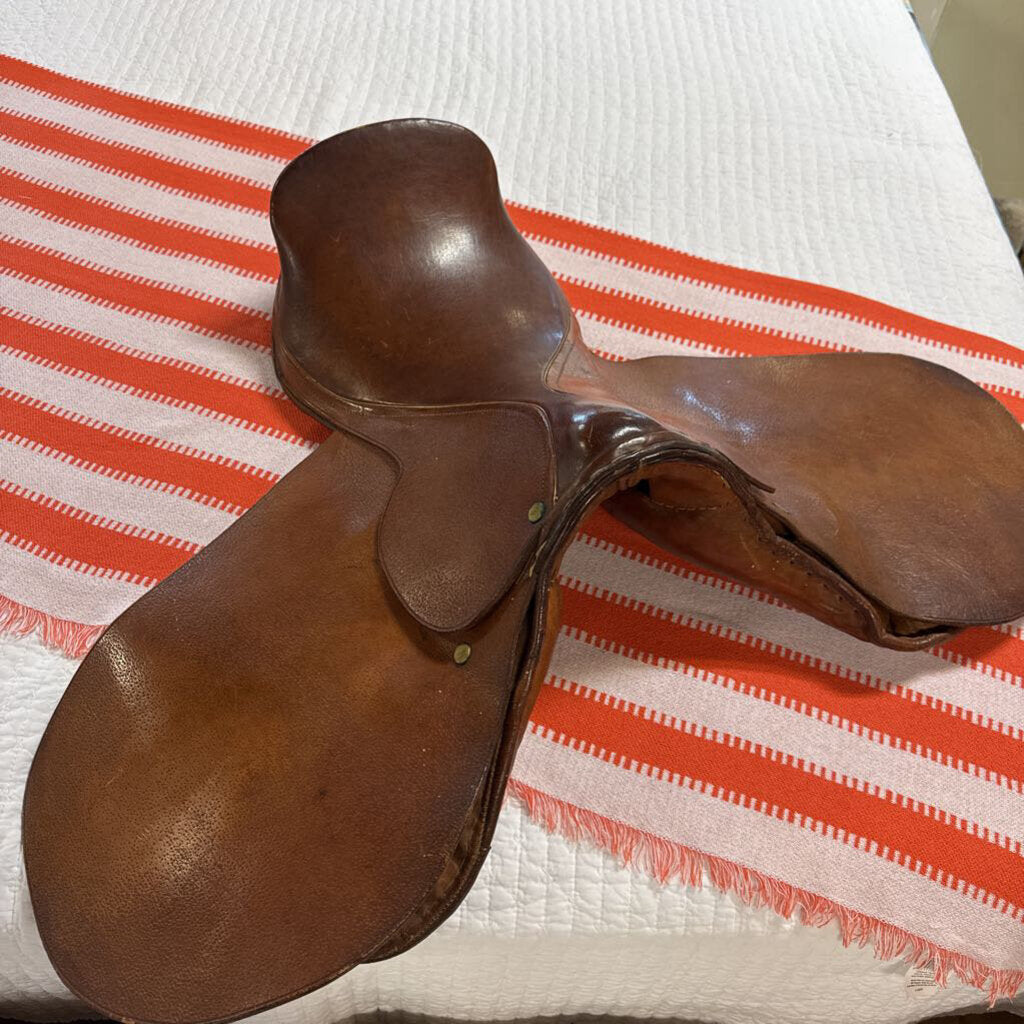 Vintage English Jumping Saddle