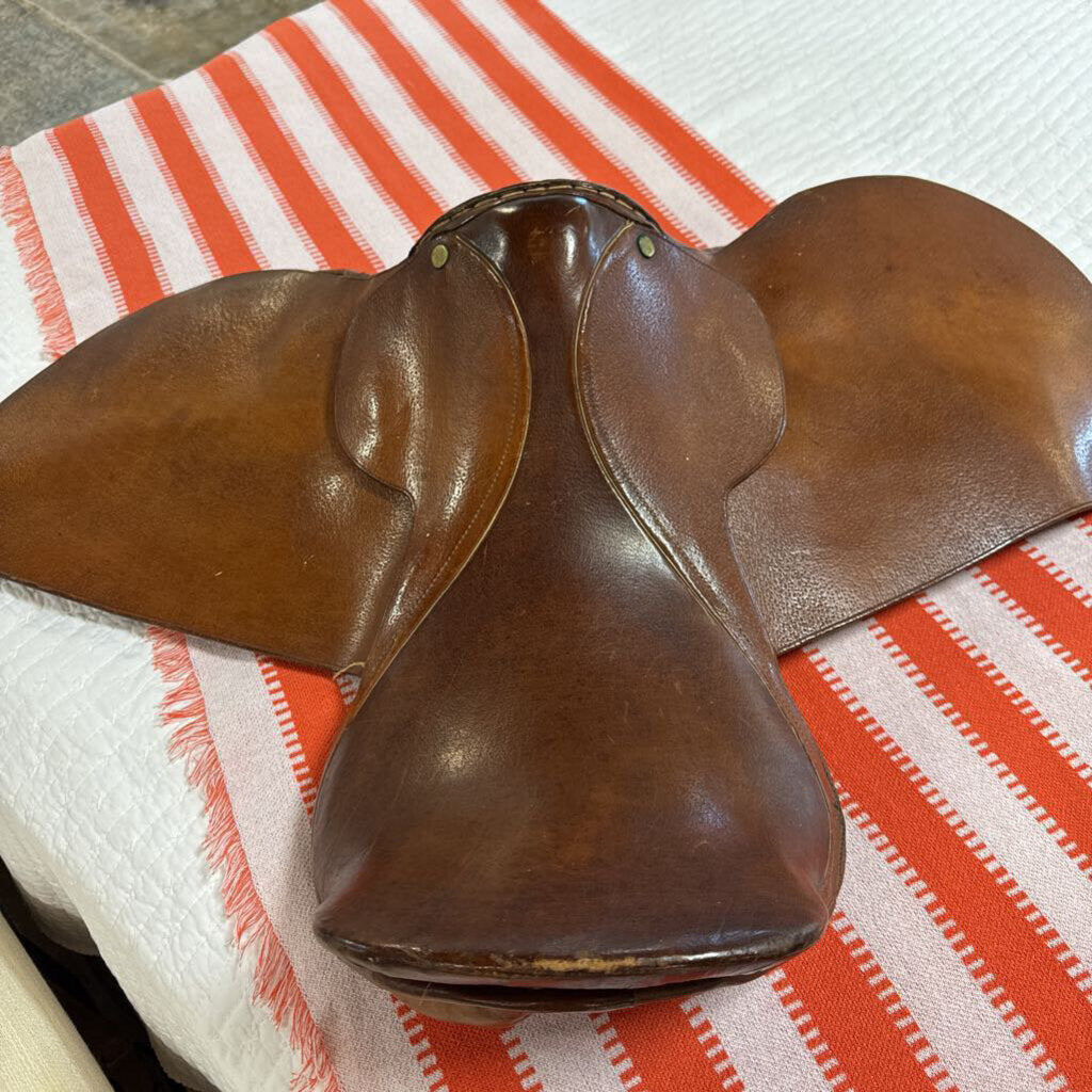 Vintage English Jumping Saddle