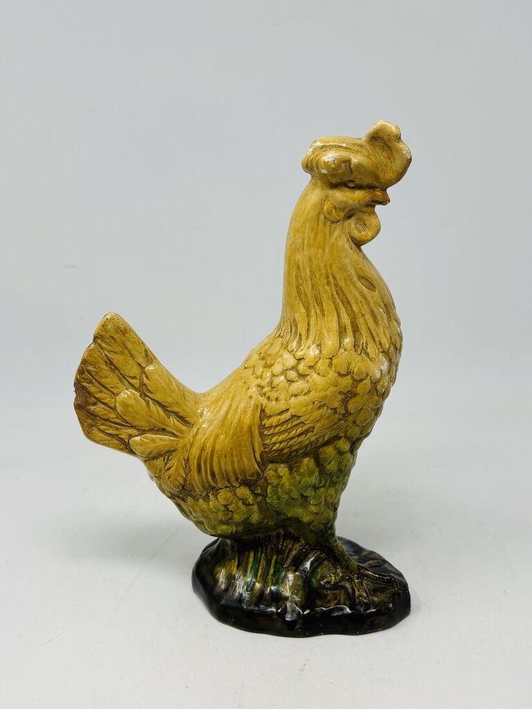 Vintage Borghese Rooster Statue