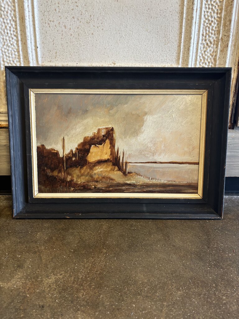 Vintage Landscape Oil Painting