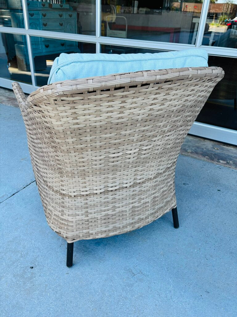Park Pointe 4 Piece Wicker Set w/Cushions
