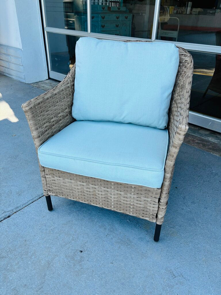 Park Pointe 4 Piece Wicker Set w/Cushions