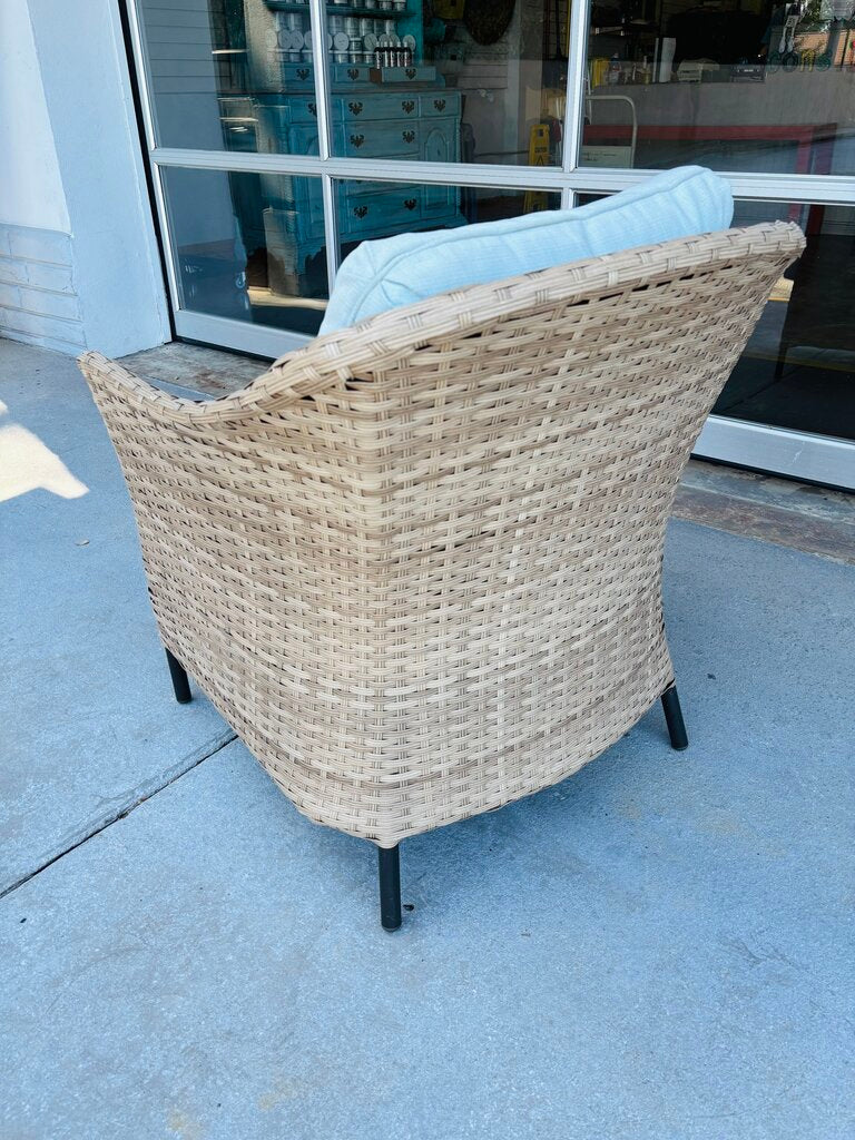 Park Pointe 4 Piece Wicker Set w/Cushions