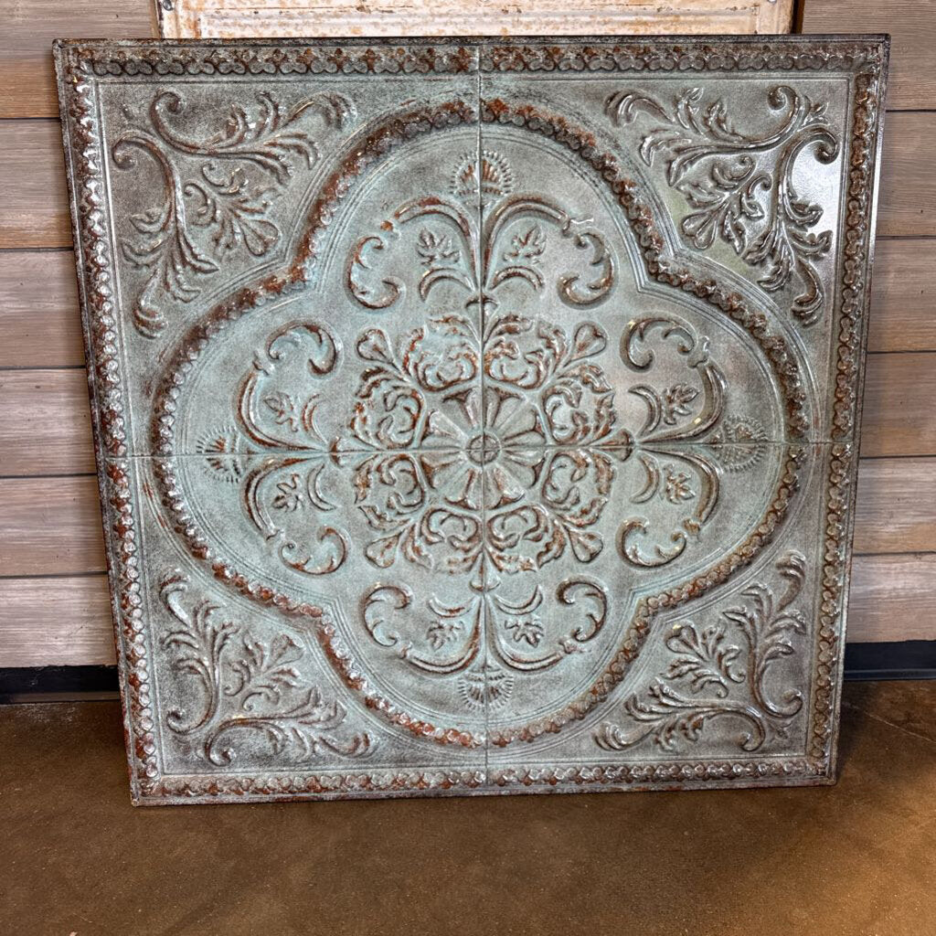 Metal Tile Wall Hanging 31 X 31