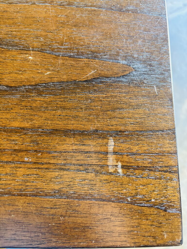 Wood Dining Table with Butterfly Leaf