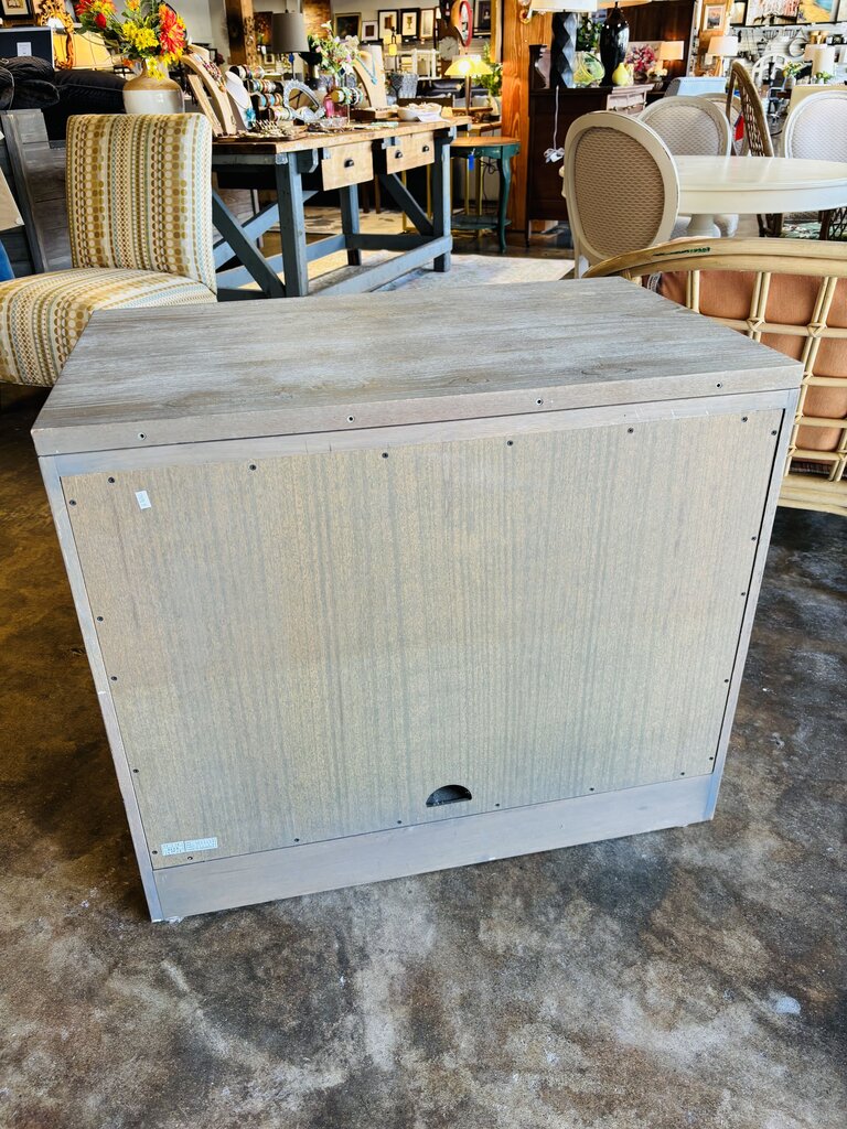 Double Glass Door Cabinet 35 X 22 X 30.5