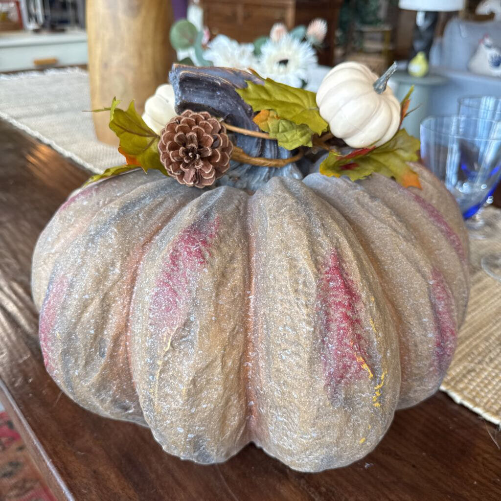 Large Purple Grey Pumpkin