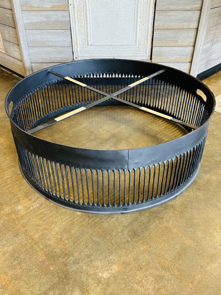 Metal Round Rustic Coffee Table