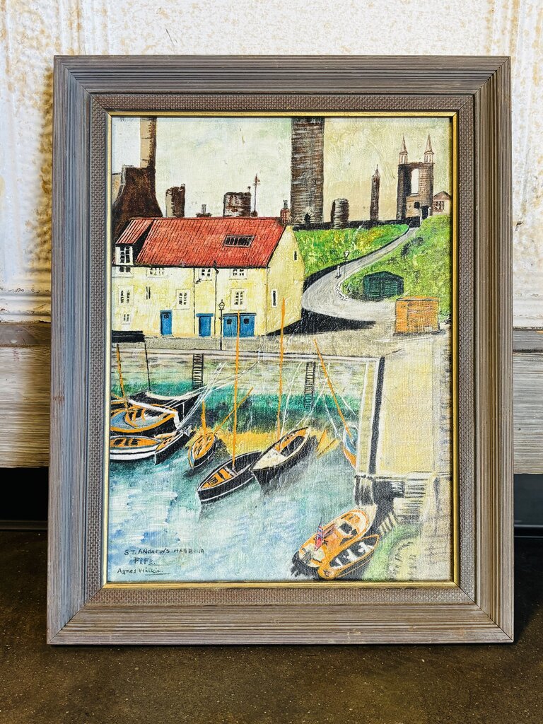 Original Agnes Wilkie St Andrews Harbour