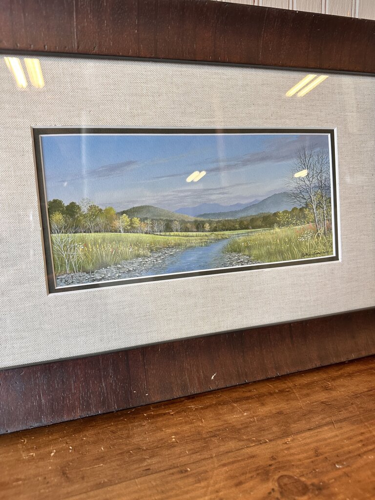 Origninal Acrylic Mike Brown Silently Running