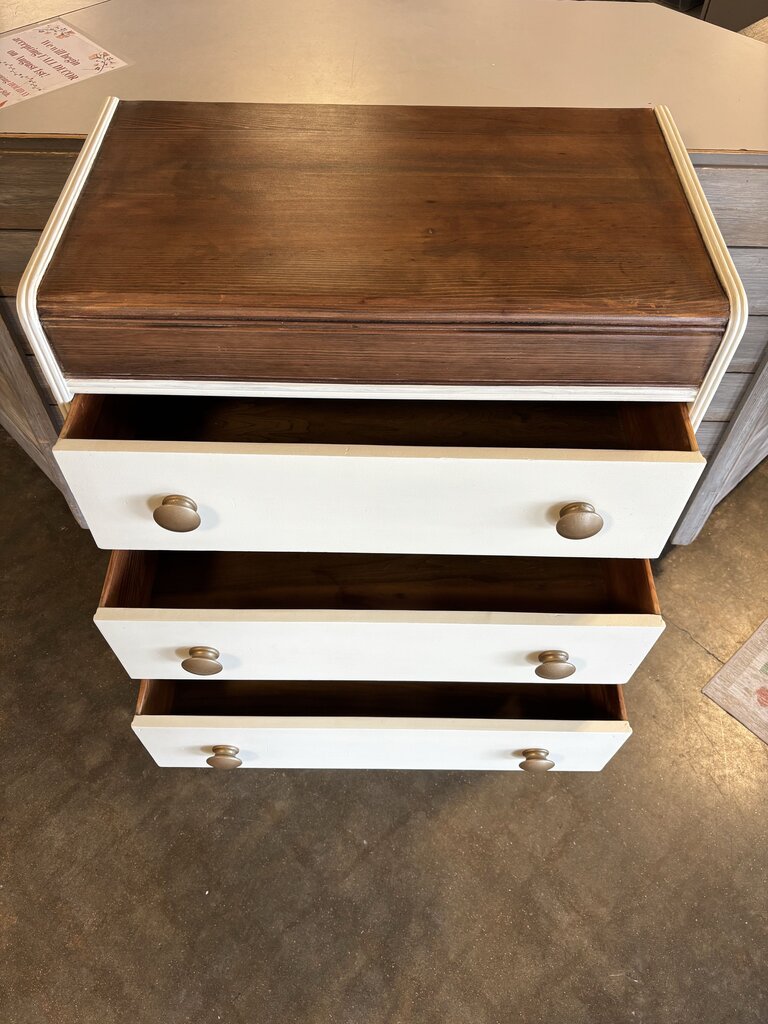 Painted 4 Drawer Chest 28 X 16 xX41