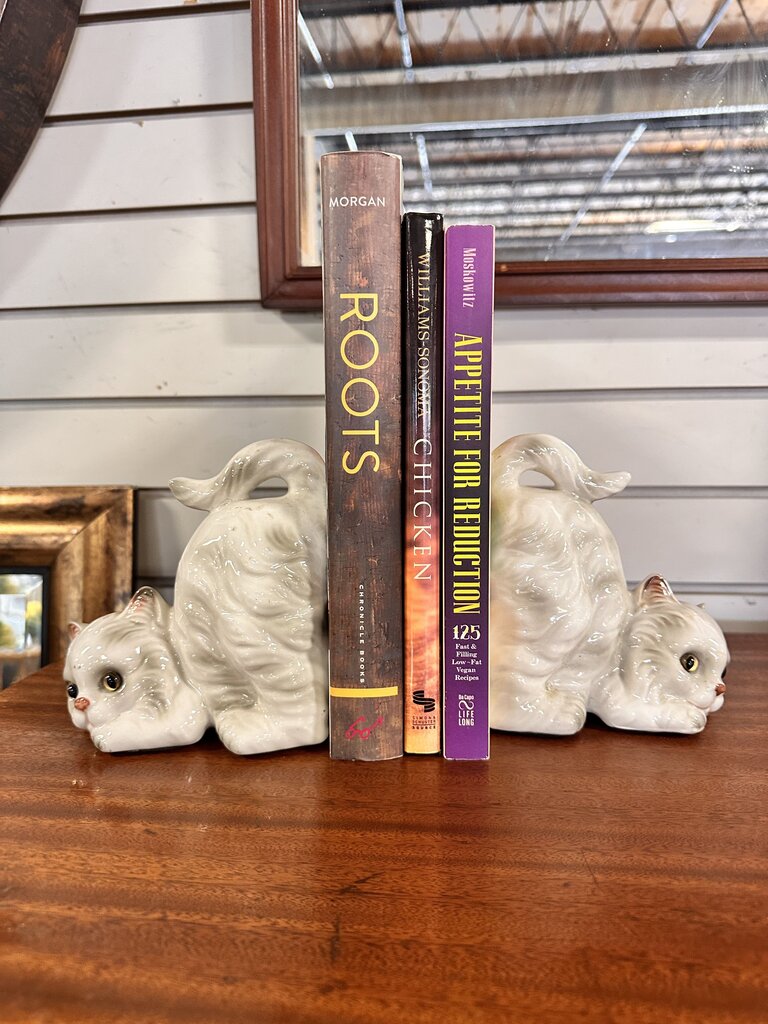 Cat Bookends
