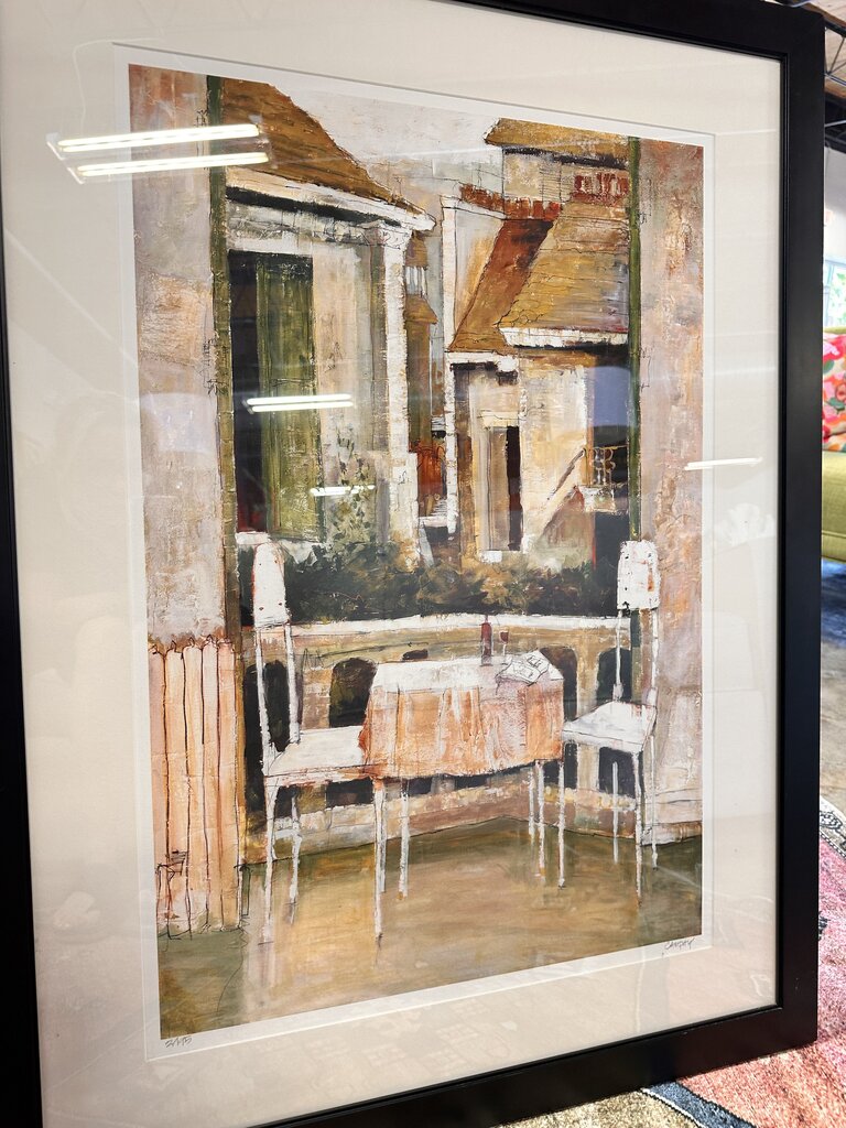 Iris Print Signed Numbered 2/175 Dennis Campay