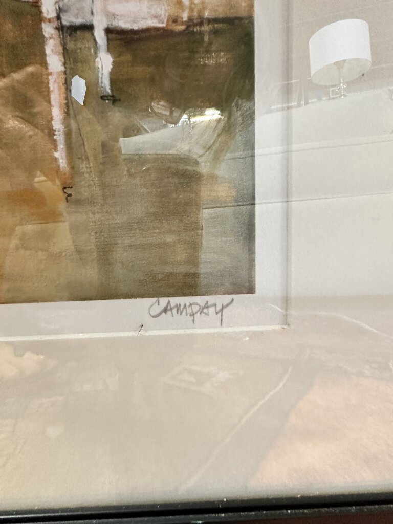 Iris Print Signed Numbered 2/175 Dennis Campay