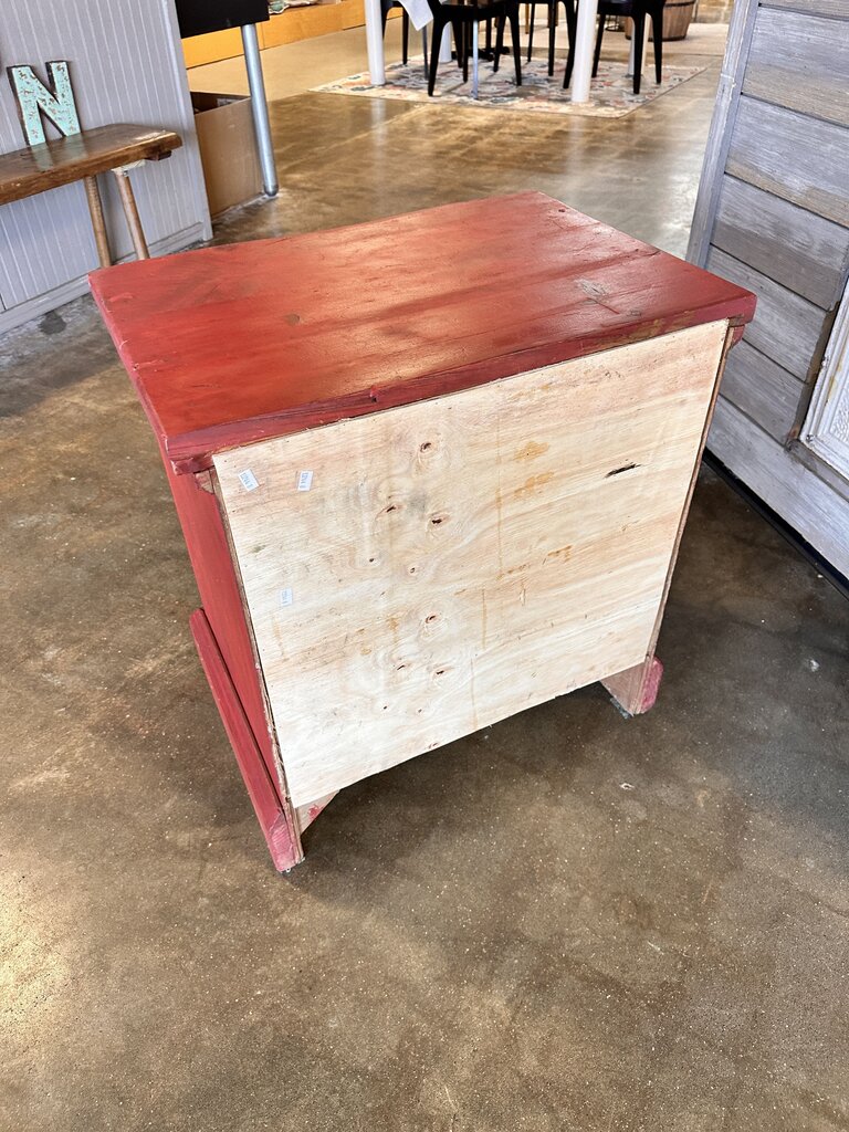 Red Night Table