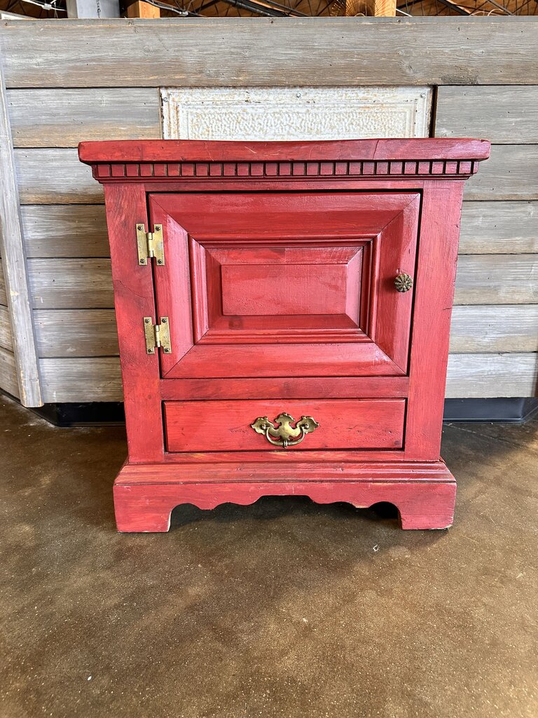 Red Night Table