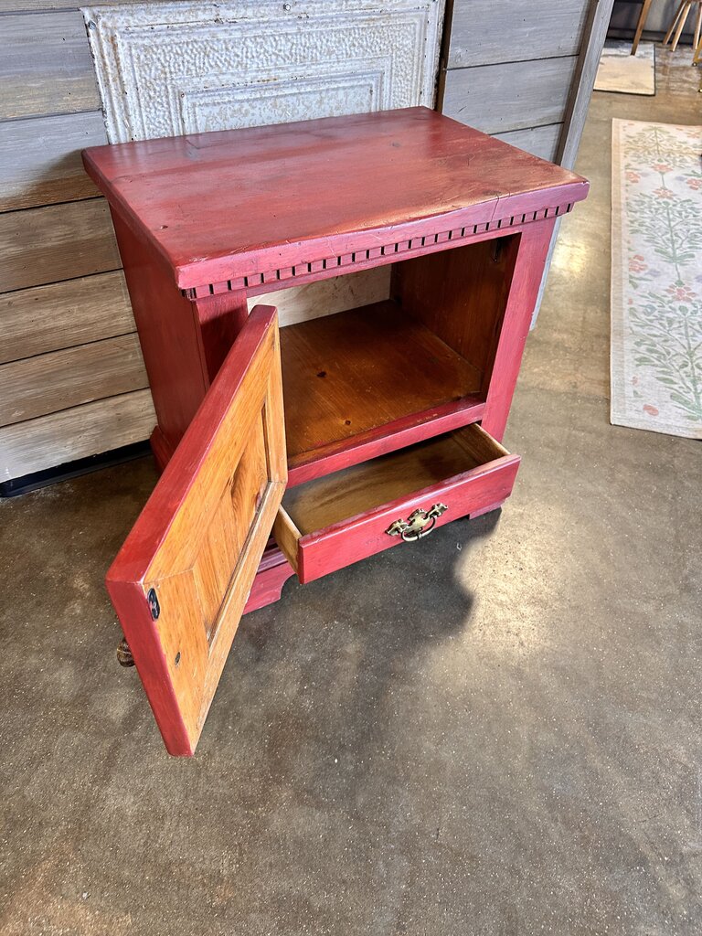 Red Night Table