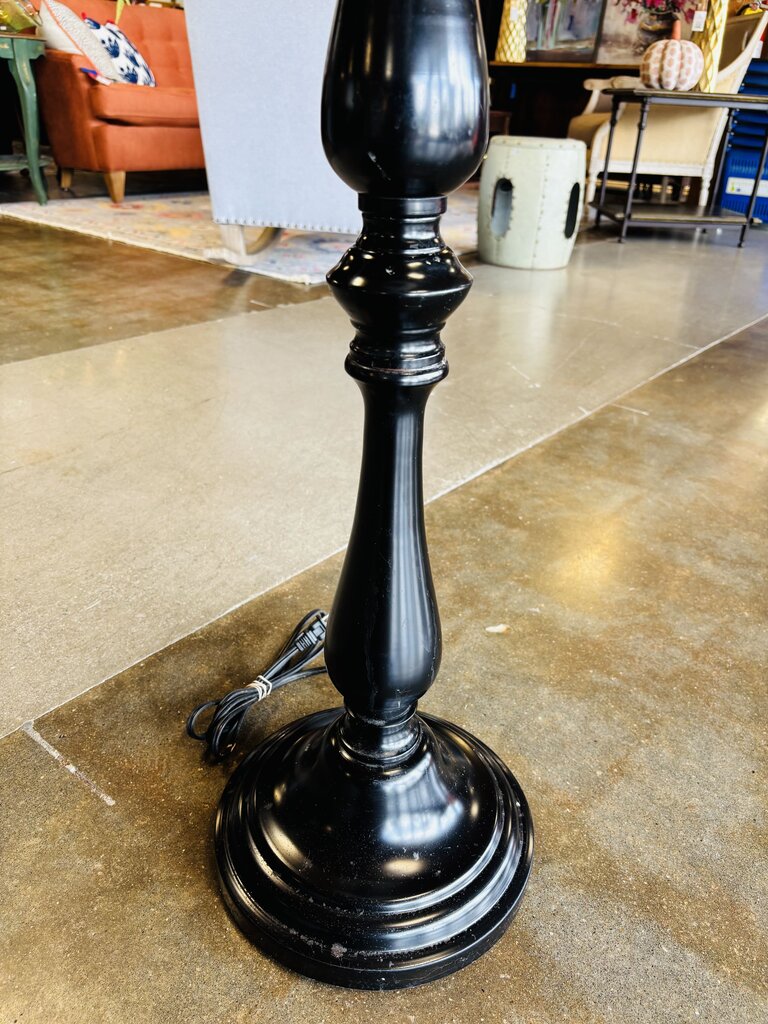 Turned Spindle Floor Lamp