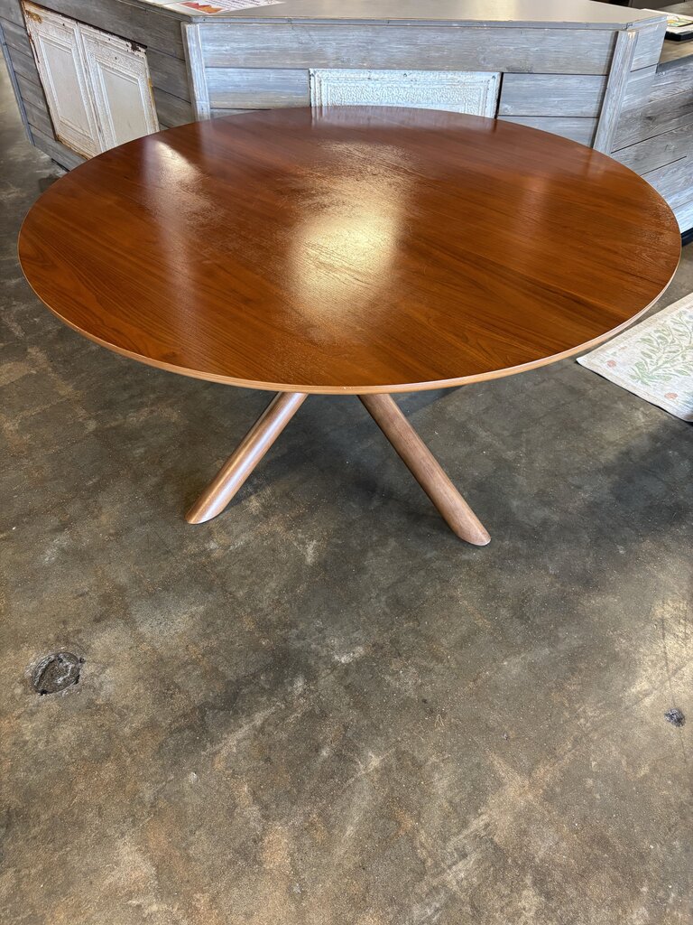 Jax Round 60" Walnut Table