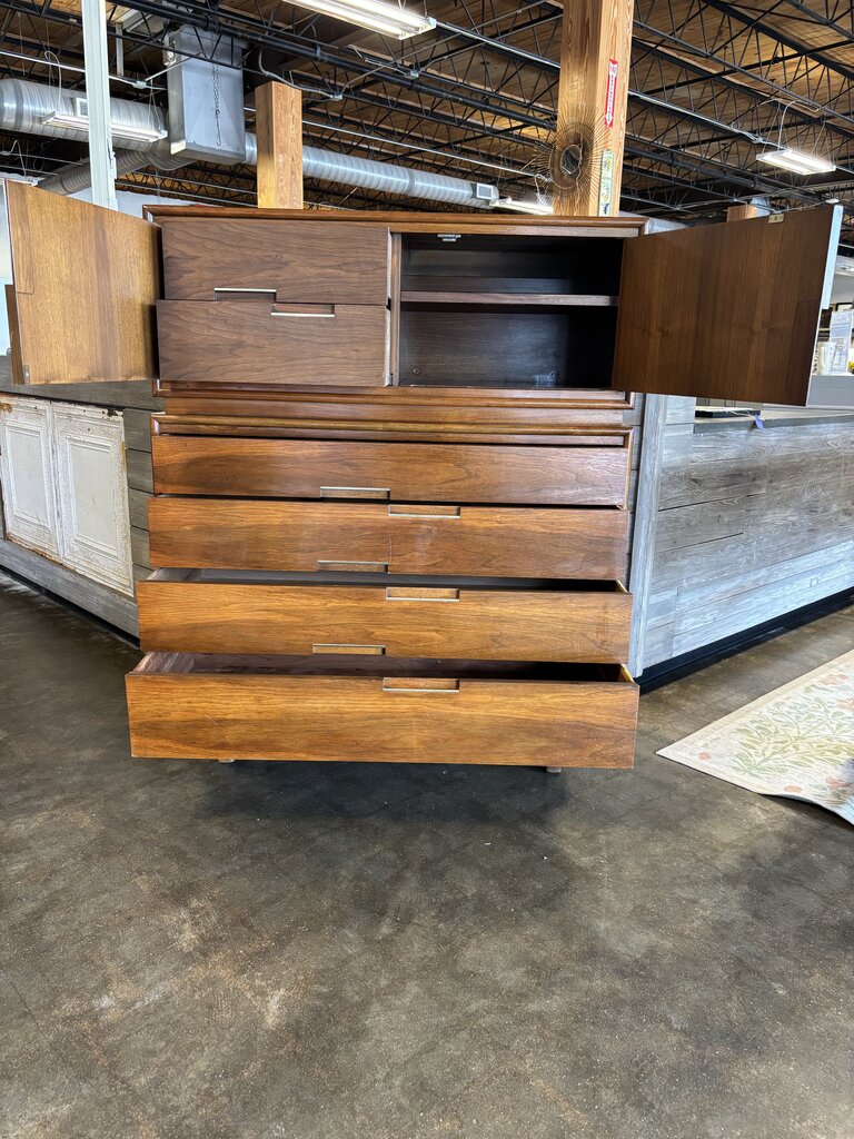 Cavalier Mid Century Highboy Dresser