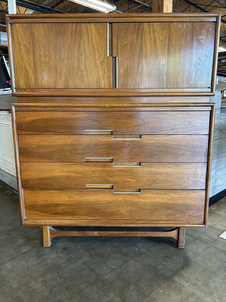 Cavalier Mid Century Highboy Dresser