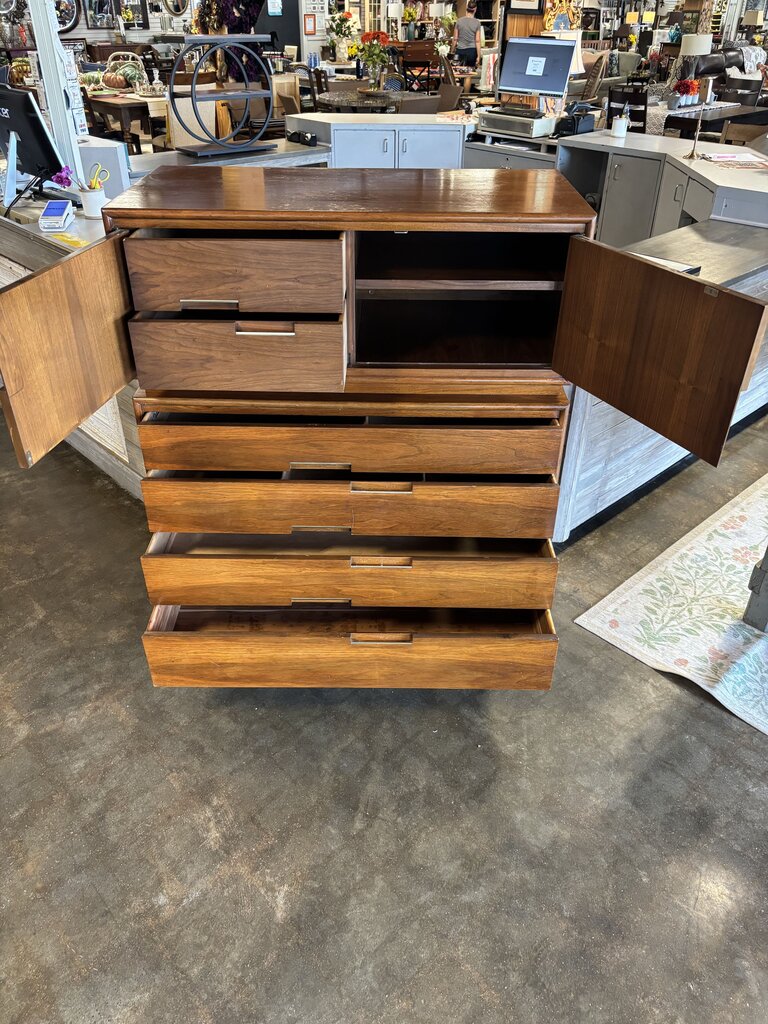 Cavalier Mid Century Highboy Dresser