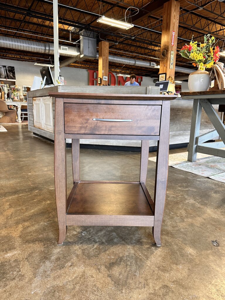 One Drawer Nightstand 21 X 21 X 28